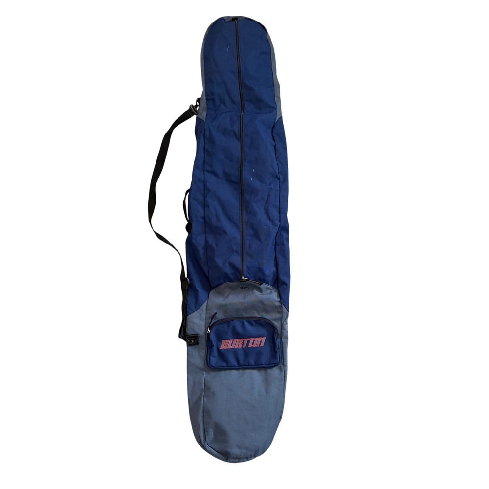 Burton Snowboard Bag 185cm Space Sack Padded Backpack Straps Blue